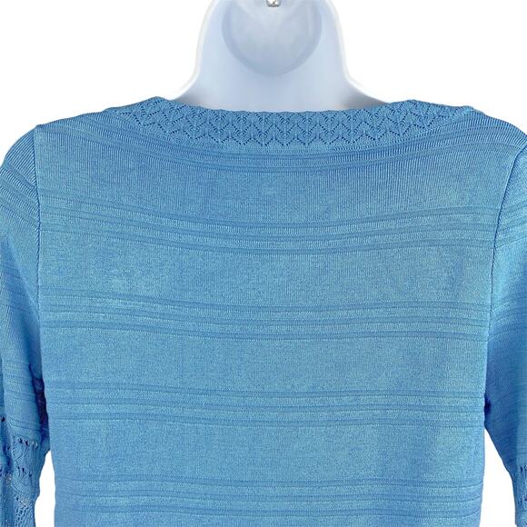 WHBM Women's Petite Flutter Sleeve Sweater PXS NEW - Picture 5 of 11